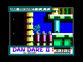 Dan Dare II: Mekon's Revenge — ZX SPECTRUM GAME ИГРА