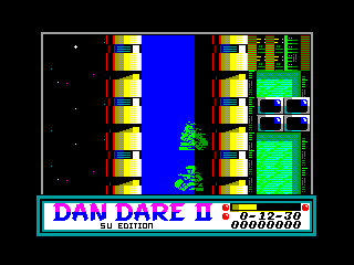 Dan Dare II: Mekon's Revenge — ZX SPECTRUM GAME ИГРА