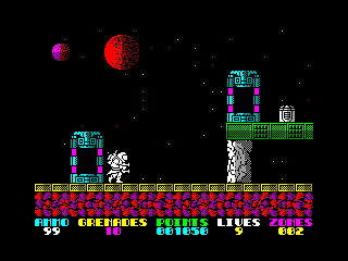 Exolon — ZX SPECTRUM GAME ИГРА