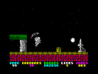 Exolon — ZX SPECTRUM GAME ИГРА