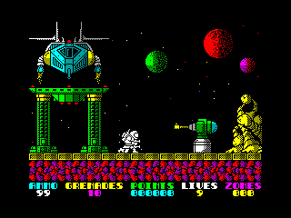 Exolon — ZX SPECTRUM GAME ИГРА