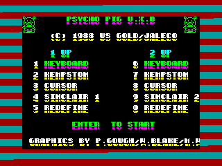 Psycho Pigs U.X.B. — ZX SPECTRUM GAME ИГРА