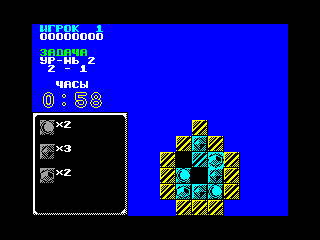 Puzznic — ZX SPECTRUM GAME ИГРА