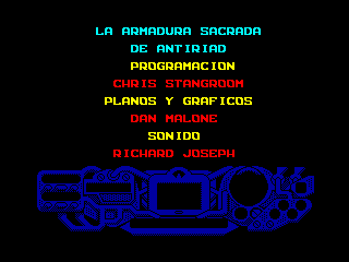 Sacred Armour of Antiriad, The — ZX SPECTRUM GAME ИГРА