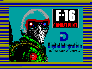 F-16 Combat Pilot — ZX SPECTRUM GAME ИГРА