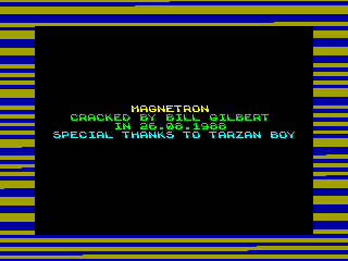 Magnetron — ZX SPECTRUM GAME ИГРА