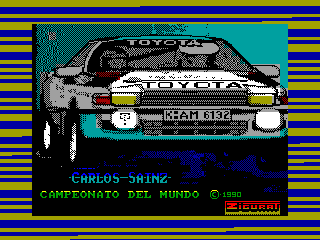 Carlos Sainz — ZX SPECTRUM GAME ИГРА