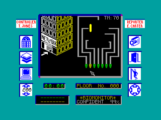 Max Headroom — ZX SPECTRUM GAME ИГРА