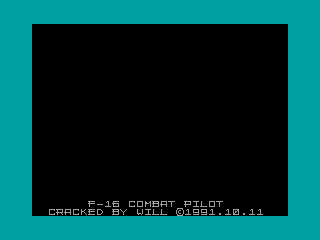 F-16 Combat Pilot — ZX SPECTRUM GAME ИГРА