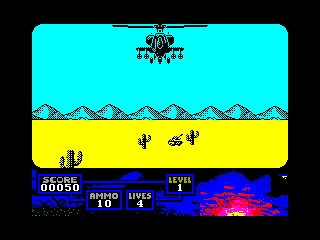 F-16 Fighting Falcon — ZX SPECTRUM GAME ИГРА