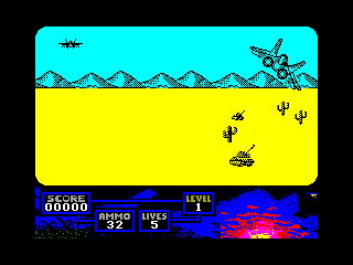 F-16 Fighting Falcon — ZX SPECTRUM GAME ИГРА