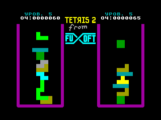 TETRIS 2 — ZX SPECTRUM GAME ИГРА