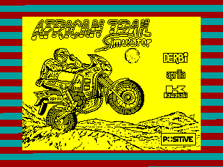 African Trail Simulator — ZX SPECTRUM GAME ИГРА