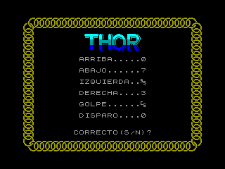 THE THOR — ZX SPECTRUM GAME ИГРА