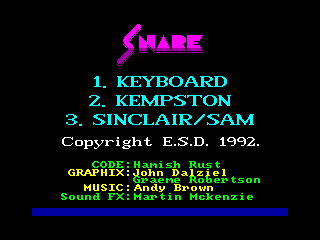 SNARE 1 — ZX SPECTRUM GAME ИГРА