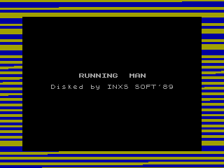 Running Man — ZX SPECTRUM GAME ИГРА