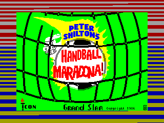 HANDBALL MARADONNA — ZX SPECTRUM GAME ИГРА