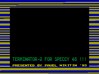 Cyborg Terminator 2 — ZX SPECTRUM GAME ИГРА