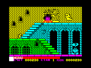 OLLI & LISSA 1 — ZX SPECTRUM GAME ИГРА