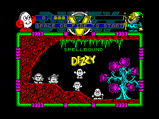 Spellbound Dizzy — ZX SPECTRUM GAME ИГРА