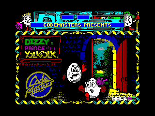 Dizzy, Prince of the YolkFolk — ZX SPECTRUM GAME ИГРА