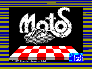 MOTOS — ZX SPECTRUM GAME ИГРА