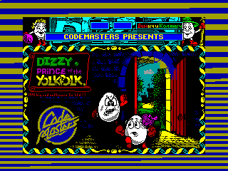 Dizzy, Prince of the YolkFolk — ZX SPECTRUM GAME ИГРА