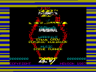 Zynaps — ZX SPECTRUM GAME ИГРА