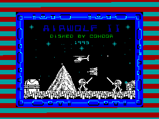 Airwolf II — ZX SPECTRUM GAME ИГРА