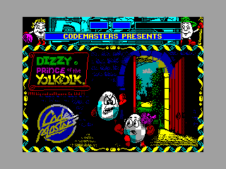 Dizzy, Prince of the YolkFolk — ZX SPECTRUM GAME ИГРА