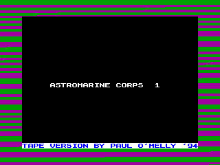 ASTRO MARINE CORPS 1 — ZX SPECTRUM GAME ИГРА