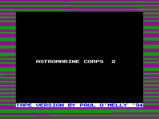 ASTRO MARINE CORPS 2 — ZX SPECTRUM GAME ИГРА