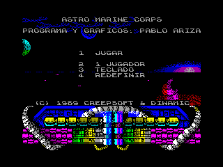 ASTRO MARINE CORPS 2 — ZX SPECTRUM GAME ИГРА