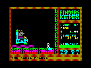 Finders Keepers — ZX SPECTRUM GAME ИГРА