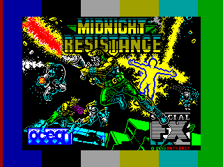 Midnight Resistance — ZX SPECTRUM GAME ИГРА