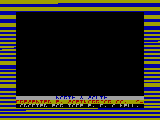 NORTH & SOUTH — ZX SPECTRUM GAME ИГРА