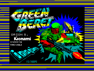 Green Beret — ZX SPECTRUM GAME ИГРА