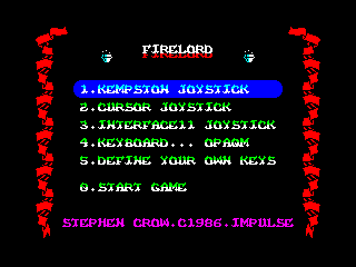 Firelord — ZX SPECTRUM GAME ИГРА