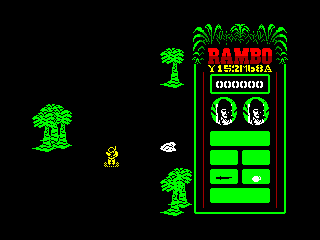 RAMBO 2 — ZX SPECTRUM GAME ИГРА