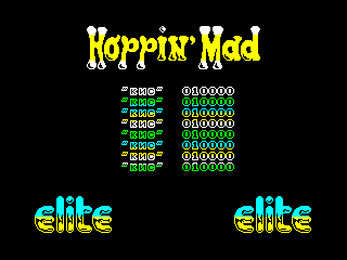 Hopping Mad — ZX SPECTRUM GAME ИГРА