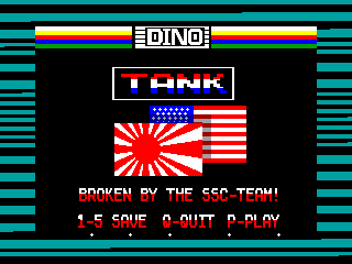 TANK — ZX SPECTRUM GAME ИГРА