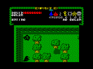 Druid — ZX SPECTRUM GAME ИГРА