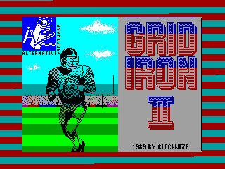Grid Iron 2 — ZX SPECTRUM GAME ИГРА