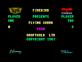 Flying Shark — ZX SPECTRUM GAME ИГРА