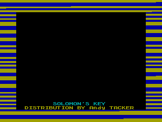 Solomon's Key — ZX SPECTRUM GAME ИГРА