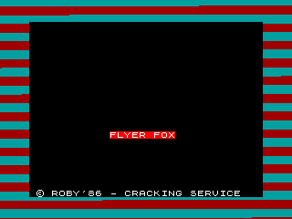 Flyer Fox — ZX SPECTRUM GAME ИГРА