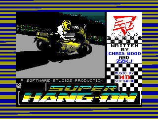 Super Hang-On — ZX SPECTRUM GAME ИГРА