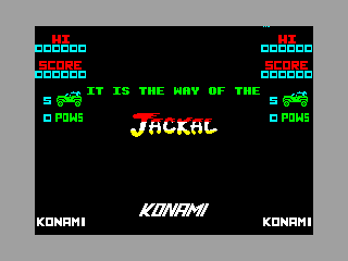 Jackal — ZX SPECTRUM GAME ИГРА