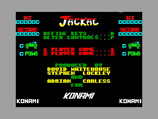 Jackal — ZX SPECTRUM GAME ИГРА