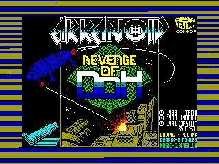 ARKANOID 2 — ZX SPECTRUM GAME ИГРА